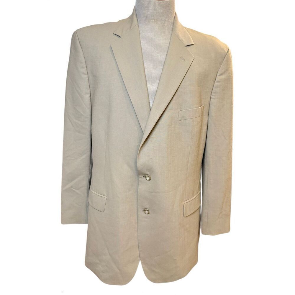Brooks Brothers 346 Sport Coat Sz. 48L 2-Button Front Single Vent